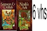 the greatest adventure stories from bible set 6 vhs : The Greatest Adventure Stories From the Bible: Noah's Ark, The Easter Story, Queen Esther the Greatest Adventure, Moses: The Greatest Adventure Stories From the Bible, Greatest Adventure Stories from the Bible: David and Goliath, Greatest Adventure: Samson & Delilah