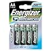 Energizer Reachargable Advanced AA Size NIMH, 2500MAH, 1.2V , 4 Batteries in a pack