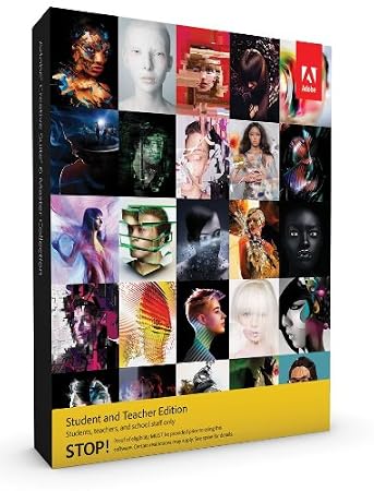 Adobe Creative Suite 6  Master Collection, Student and Teacher Version (PC)