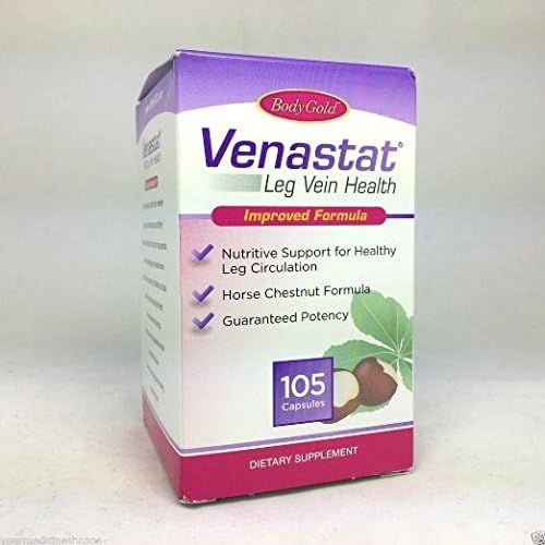 Venastat Natural Leg Vein Health Capsules 105 ea Pack of 6