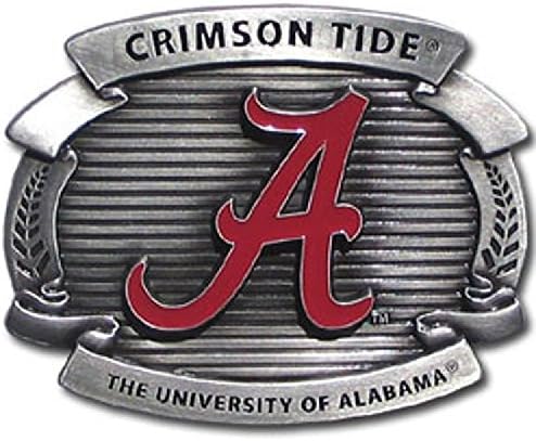 ALABAMA CRIMSON TIDE NCAA OVERSIZED BELT BUCKLE