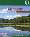 All Clear 3: Listening and Speaking
