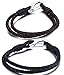 Jstyle Jewelry Braided Leather Bracelets for Men Rope Bracelets, 8-8.5 Inch
