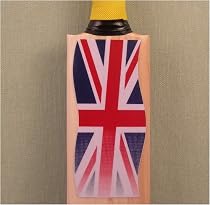 UPFRONT 2 England cricket bat stickers (world cup shirt ball)