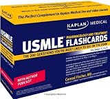 Kaplan Medical USMLE Pharmacology and Treatment Flashcards: The 200 Questions You're Most Likely to See on the Exam For Steps 1, 2 & 3