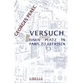 Versuch, einen Platz in Paris zu erfassen