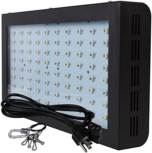 VIPARLED 400W LED Grow Light Full Spectrum Hydroponic System for Indoor Plants Veg Flowering Use