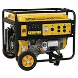 Champion Power Equipment 41115 6,000 Watt 338cc 4-Stroke Gas Powered Portable Generator