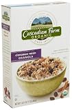 Cascadian Farm Cinnamon Raisin Granola Cereal, 17-Ounce Boxes (Pack of 5)