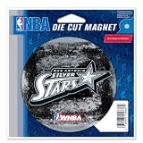 SAN ANTONIO SILVER STARS OFFICIAL LOGO 4"x6" MAGNET