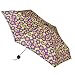 Apparel : Totes Mini Umbrella - Green/Purple Meka