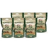 6-PACK Pill Pockets for Cats CHICKEN 9.6 oz (270 pockets)
