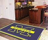 Michigan Wolverines FanMat 4 x 6 Area Rug