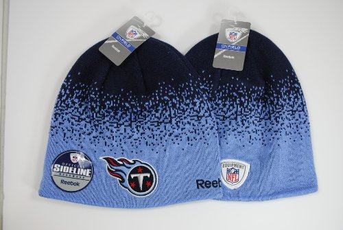 Tennessee Titans Reebok Sideline Speckle Beanie Cap Winter Hat