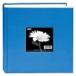 Pioneer 200 Pocket Fabric Frame Cover Photo Album, Sky Blue