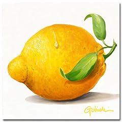 Kunstdruck, Poster, Wandbild, Stillleben von Golinelli, Paolo, ZITRONE, 30 x 30 cm