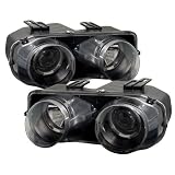 Spyder Auto Acura Integra Black Halogen Projector Headlight