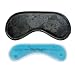 Daydream - A-1011 - Paisley Black - Masque de Sommeil avec Poche Rafra�chissante - Noir