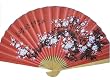 Oriental Wall Fan | Feng Shui Wall Fan Flower