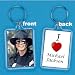 I Love Michael Jackson Keychain 2"X1" - King Of Pop Tribute