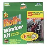 Henkel Corporation 09145 'Roll-on' Exterior Window Insulator Kit 62'x200'