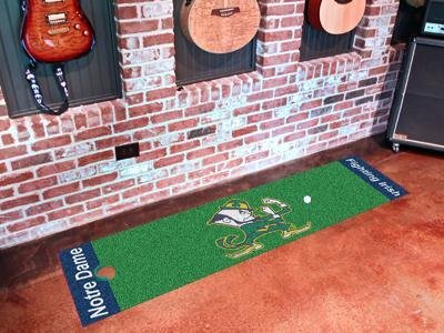 Fanmats Notre Dame Fighting Irish Golf Putting Green Runner