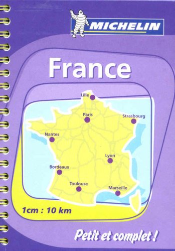 City Travel Guides Discounted  Books : Mini Atlas France (Michelin Tourist & Motoring Atlases)