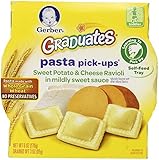 Gerber Graduates Pasta Pick-ups Ravioli, Sweet Potatoes and Cheese, 6 Ounce