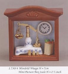 Reutter Porcelain Miniature Scale Mini Shadowbox