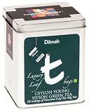 Dilmah Ceylon Young Hyson Green Tea, 20-Count Luxury Leaf T-Bags, 1.4-Ounce Tins (Pack of 2)
