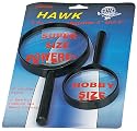 1 Piece 3''- 5 X Super Magnifying Glass Black