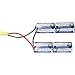 Intellect Rechargeable Airsoft Battery: Small Plug/Nunchuck Configuration (2000mAh, 9.6V, AA Cells)