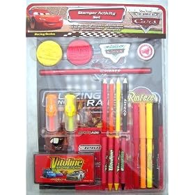Disney Cars Activity Stationey Stamper Gift Set