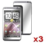 MIRROR Screen Shield Protector for HTC ThunderBolt 4G (3-Pack)