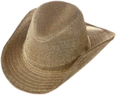 Blackjack Babe Sparkling Glitter Cowboy Hat