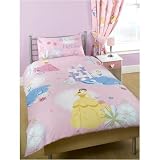 Disney Princess Duvet Cover and Pillowcase  Dream Come Ture  Official Licensed Product (HOME IS HEAVEN)