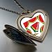 Food Watermelon Photo Large Pendant Necklace