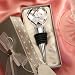 Chrome Bottle Stopper with Crystal Heart Design