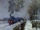 Claude Monet (Train in the Snow) Art Poster Print - 11