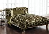 Retro Geo Chocolate ALL COTTON Bed in a Bag