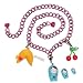 Lucky Bee Bee Necklace & Charms Collection 1 ~ Miniature Nesting Dolls, Fortune Cooke...