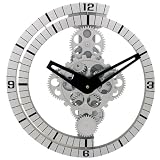12 Moving Gear Wall Clock by Maple's Clock