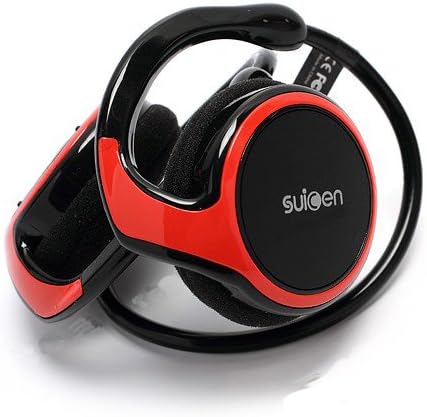 Suicen Smays-US Lightweight Clip-On Stereophone Headphones AX-610 -White
