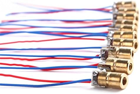 Ixiang 10pcs Laser Diode Module Red Laser Diode Circuit 5v Module Head