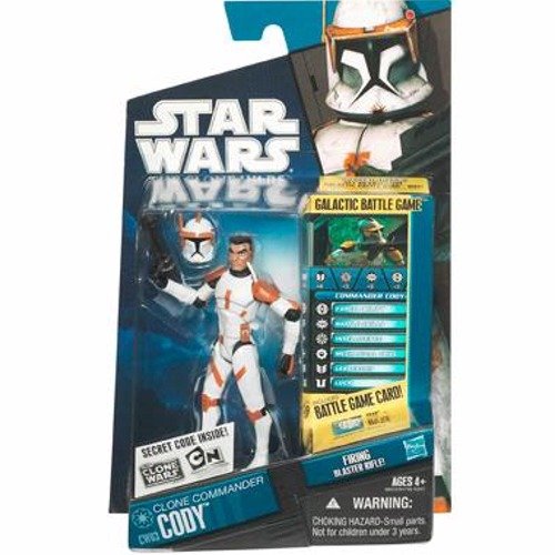 Buy Star Wars 2010 Clone Wars Animated Action Figure CW No. 03 Commander Cody Best Price.