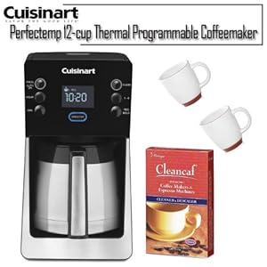 Cuisinart DCC2900 Perfectemp 12-cup Thermal Programmable Coffeemaker Bundle