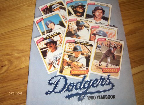 1980 Dodgers Yearbook Magazine