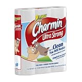 Charmin Ultra Strong 9 Large Rolls, 132 2-Ply Sheets per Roll (Pack of 5)