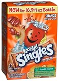 Review Kool-Aid  / Kool-Aid Singles(for 16.9-Ounce Bottles) Orange, 12-Count Packets (Pack of 6)