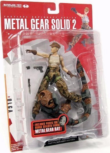 Metal Gear Solid 2 Sons Of Liberty Olga Action Figure by McFarlane Toys